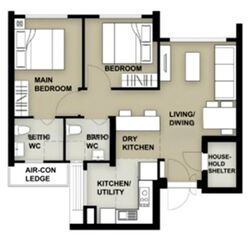 Blk 683A Waterway View (Punggol), HDB 3 Rooms #613789501